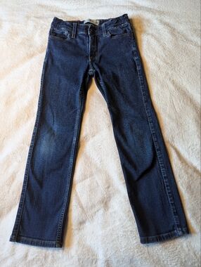 abercrombie kids Dark Indigo Straight Jeans